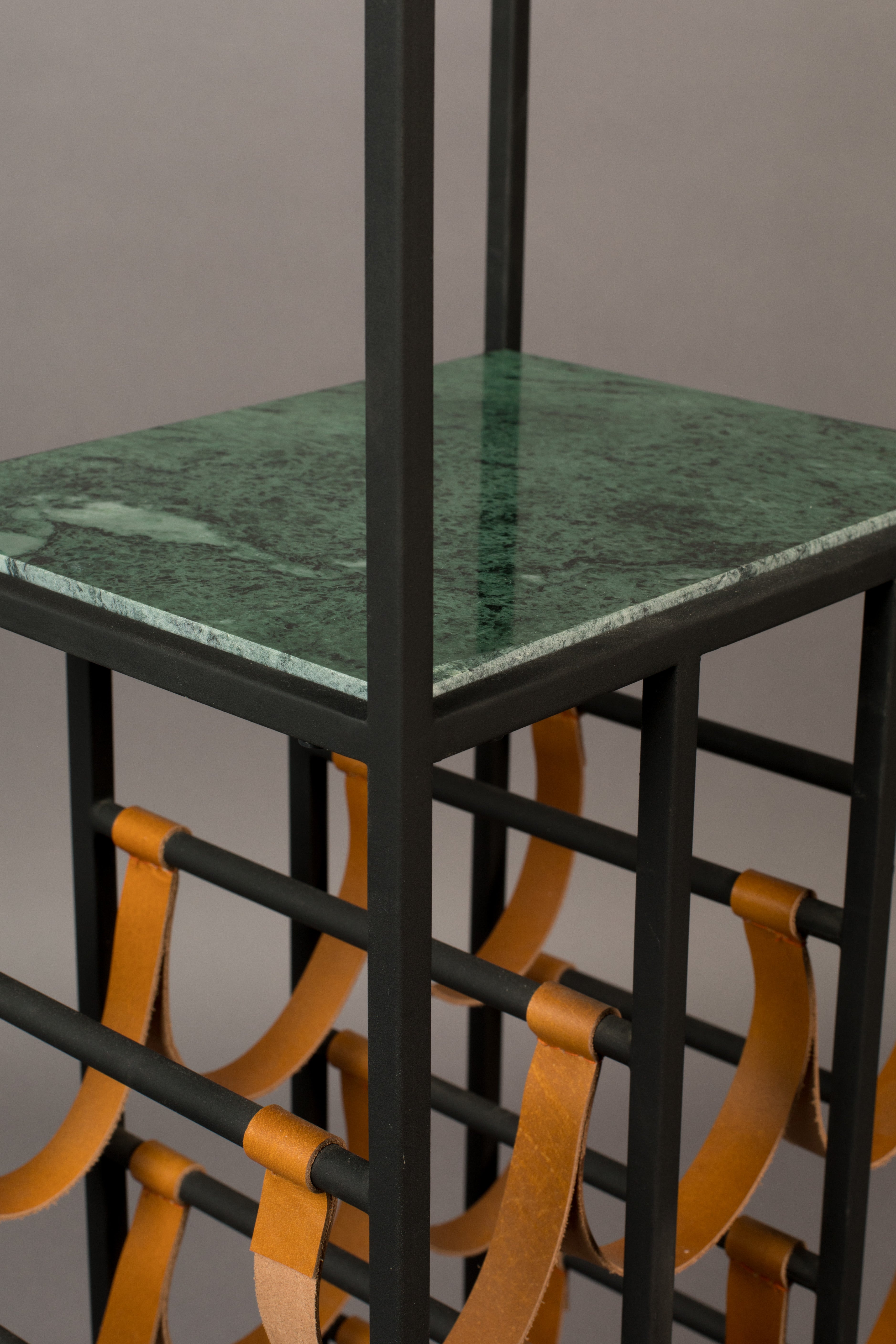 Dutchbone Mil Green Marble Display Unit